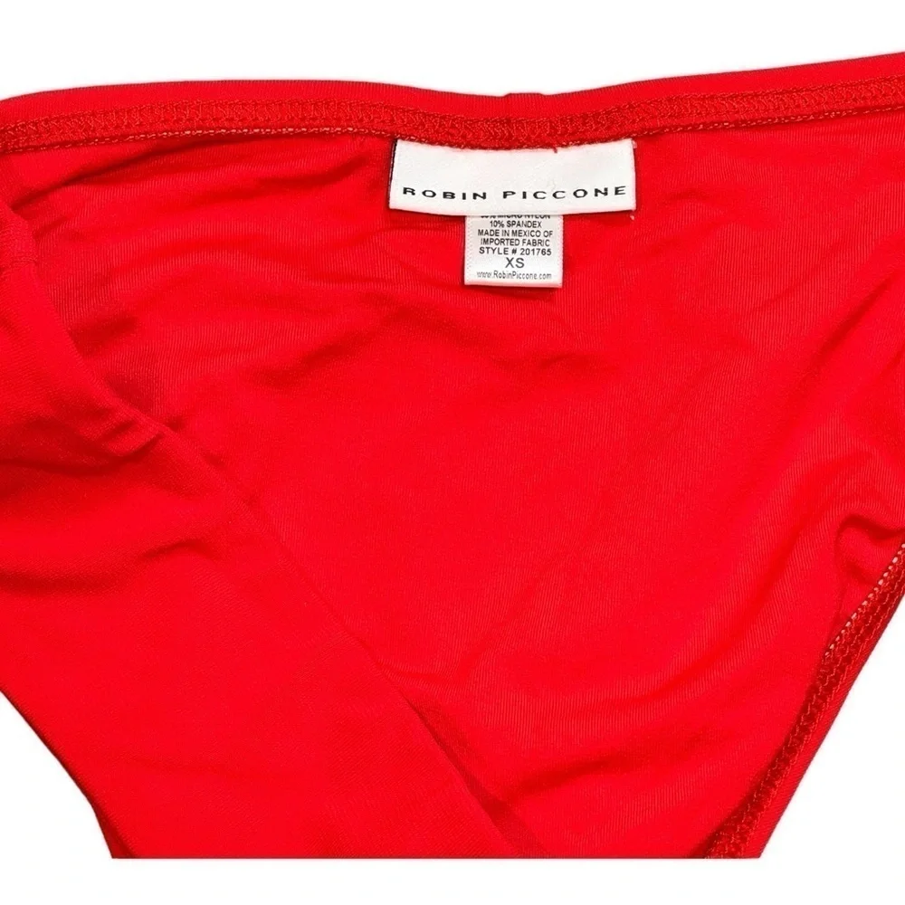 Robin Piccone Ava High Leg Bikini Bottom NWOT
